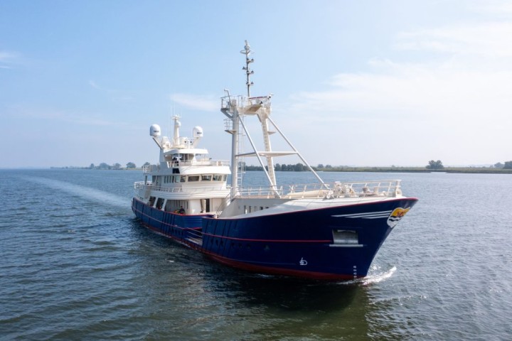 Scintilla Maris From Fishing Trawler to Hybrid Yacht